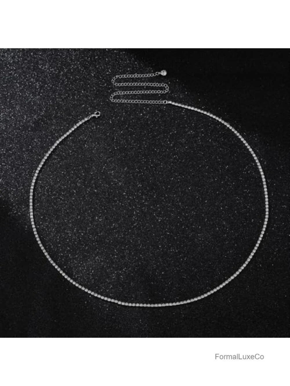 Two-Piece Rhinestone Chain Belts Set – Adjustable Crystal Body Chain for Dresses